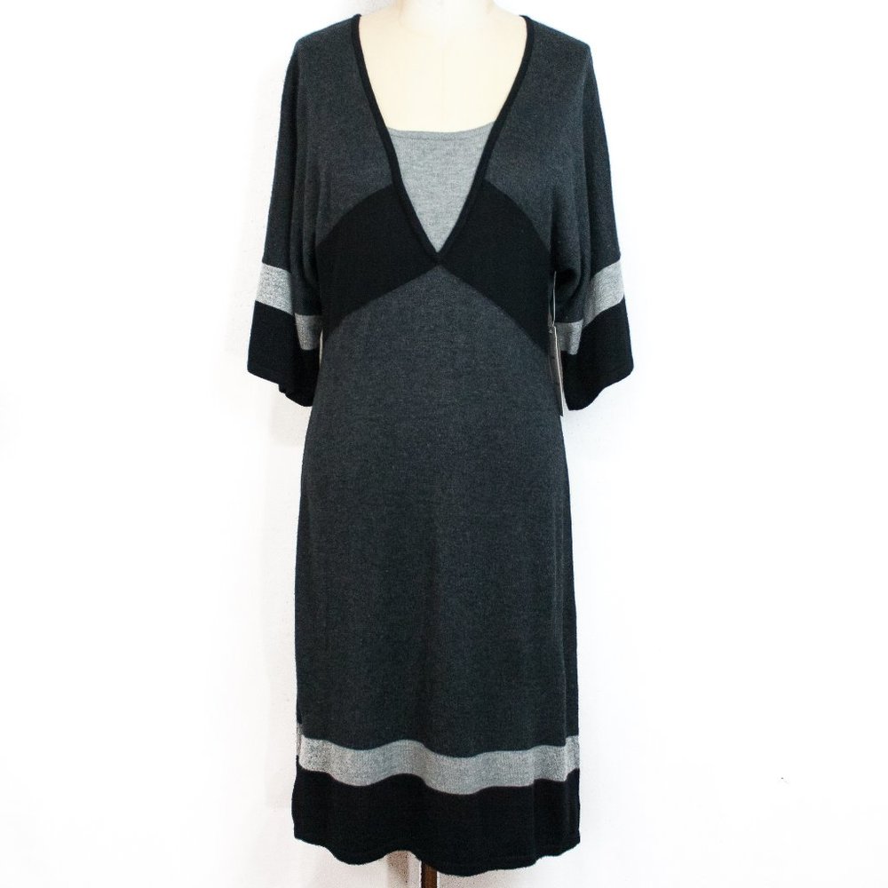 Spense | Short Sleeve Knit Sweater Dress | M NWT